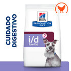 Hill's Prescription Diet Digestive Care Low Fat i/d Frango ração para cães, , large image number null